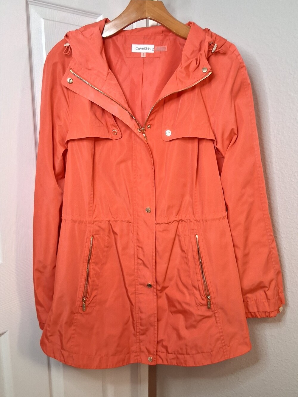 Calvin Klein Coral Red Jacket Small